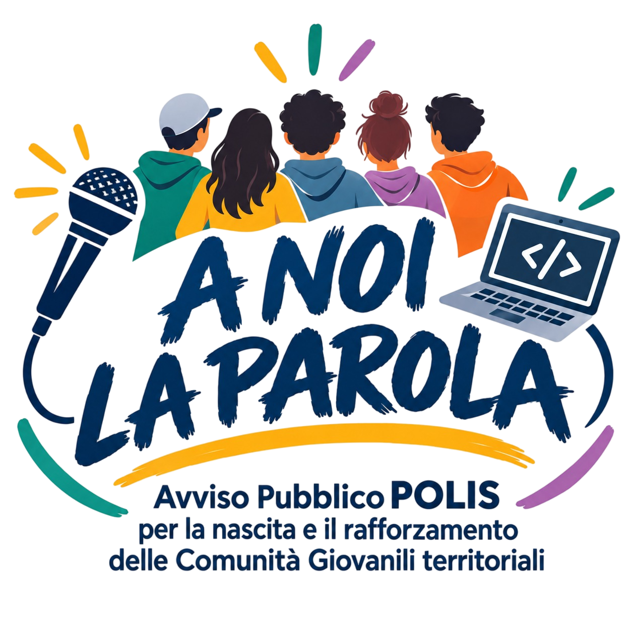 Logo del progetto A noi la parola!